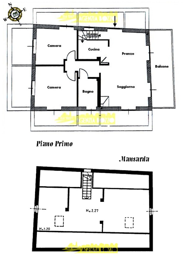 Piante della casa