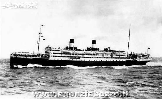 Agenzia Bozzo Foto Navi A Vapore 1850 1950 Piroscafo Principessa Mafalda In Navigazione Nell Oceano Atlantico 1920